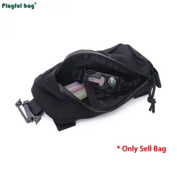 Mochila táctica MOLLE EDC con bolsillo colgante móvil en el pecho