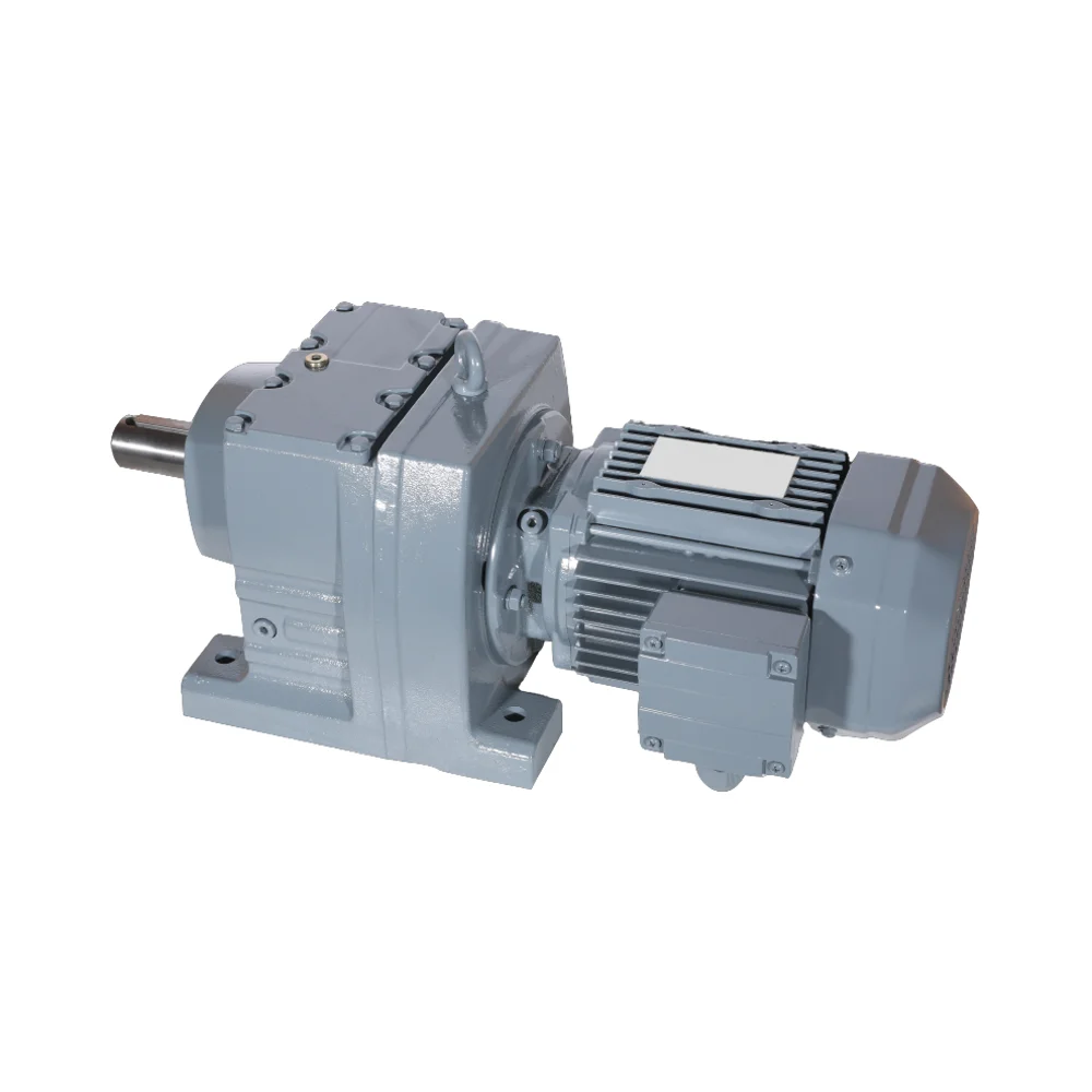 

R Series Compact Helical Geared Motor Precision Agricultural Gearbox Cast Iron Material