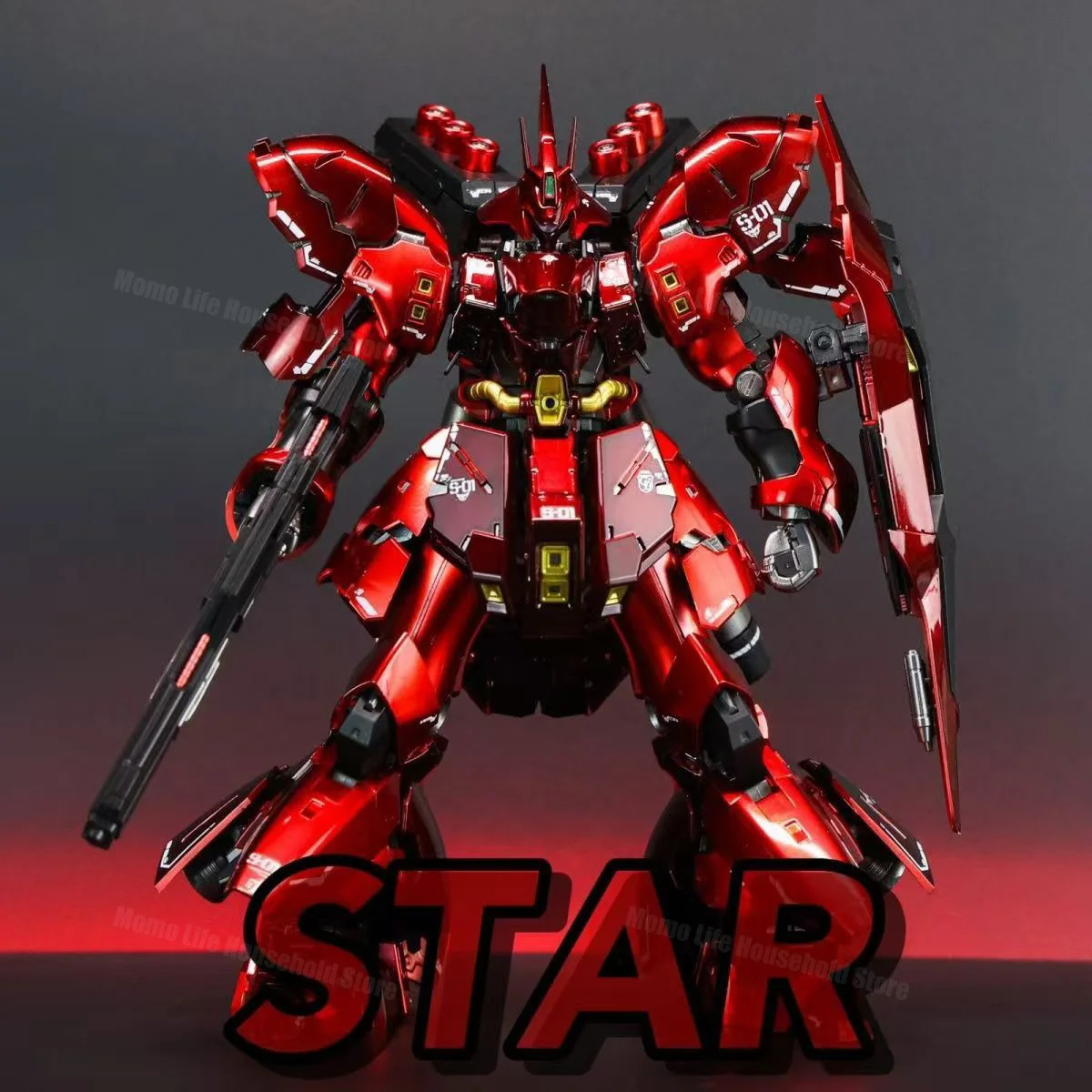 STAR Model 1/144 RG MSN-04 Sazabi Metallic Clear Coating Assembly