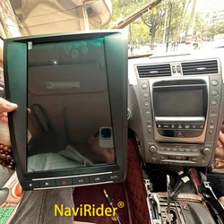 12.8Inch Android 14 Qled Screen Radio Car For Lexus GS350 Gs430 GS450h GS300 GS 300/450h/350 Car GPS Multimedia Player Head Unit