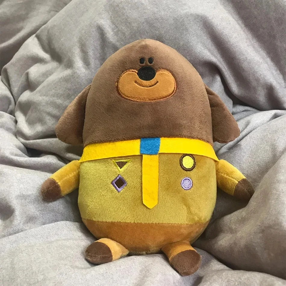 Cute Cartoon Hey Dog Teacher Plush Toy Baby Bedtime Story Friend Soft Animal Doll for Sleeping Christmas Gift