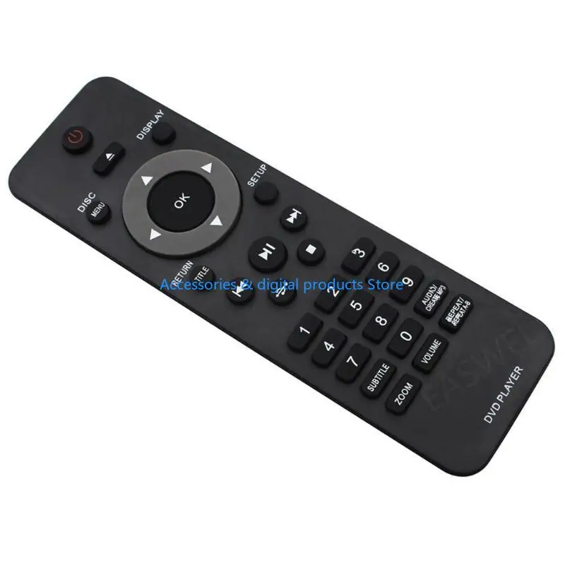 77JD Multifunctional Remote Control Replacement Part for DVP5160 DVP5960 DVP3040 DVP6620 DVP3142 DVP5140 Disc Player