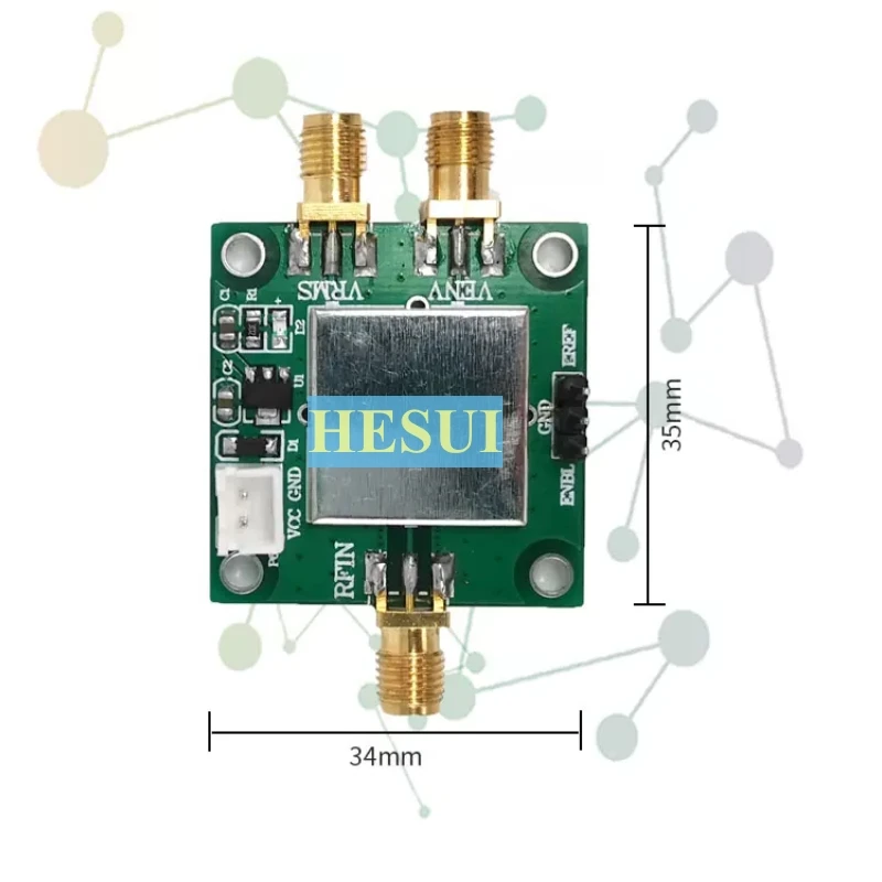 ADL5511 RF envelope detector pulse measurement module 6GHz bandwidth