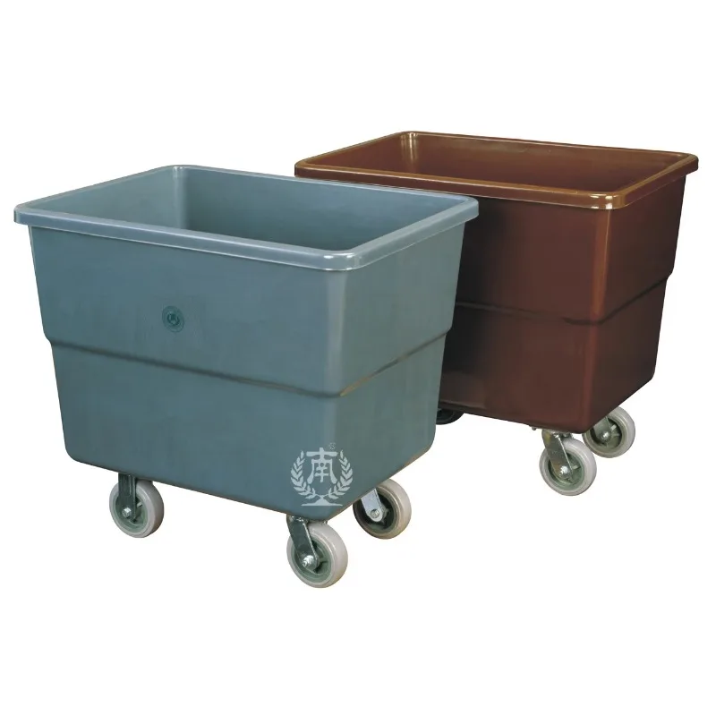 

Fiberglass linen cart, large and small hotel multi-function room entrance cart, laundry linen trolley