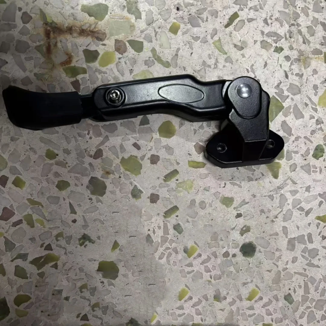 

Electric Scooter Adjustable Kickstand Aluminium Footrest Durable Footrest Accessory for E-Scooters Enhanced Stability Support