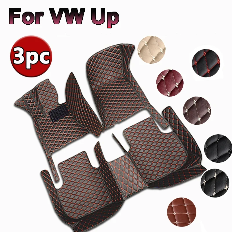 Car Floor Mat For VW VW Up 2012~2019 Waterproof Tapete Automotivo Para Carro Car Mats Accessoire Voiture Car Accessories