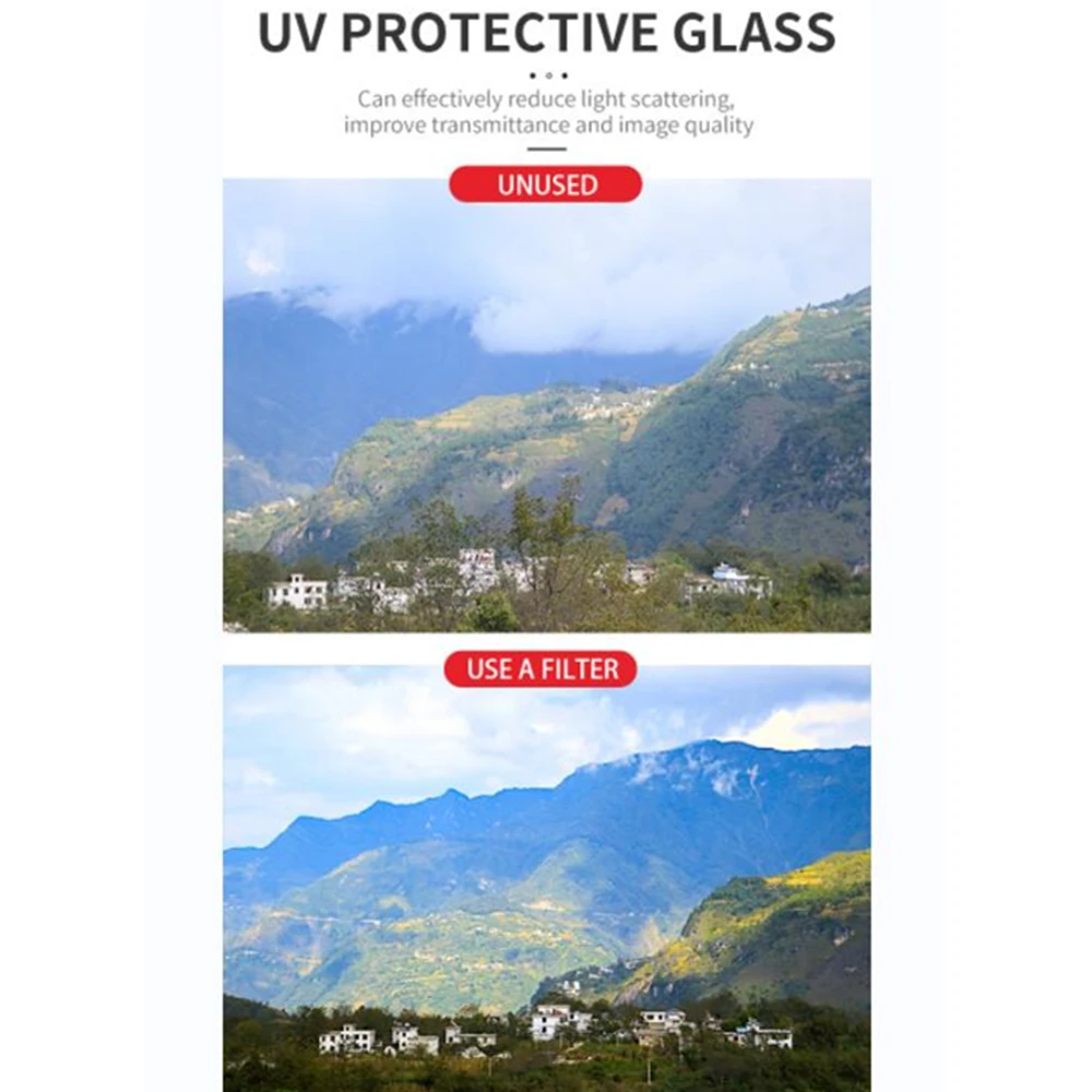مرشح عدسة زجاجية UV CPL ستار ليلة ل DJI Mavic 3 برو Mavic3 الطائرة بدون طيار