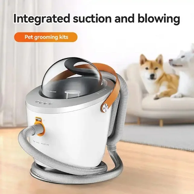 Factory Wholesale Durable Complete Pet Grooming Accessories Anti-Flying Hair Dryer and Vacuum Cleaner for Pet Hair Care