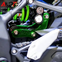 Motorcycles Adjustable Rear Suspension Linkage Arm Body Lowering Link Kit For KAWASAKI NINJA ZX-4R ZX-4RR ZX4R ZX4RR ZX-25RR