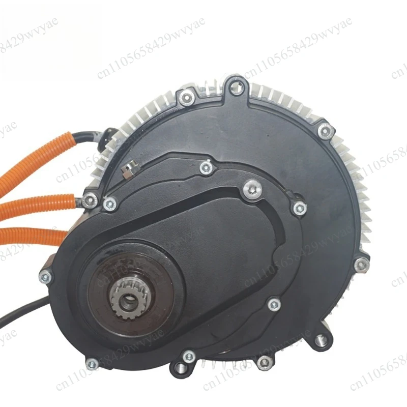 SIA200‑50 PMSM Motor Peak 26kW 92N.m 1:2.04 Gear Ratio IP67 for Electric Motorcycle