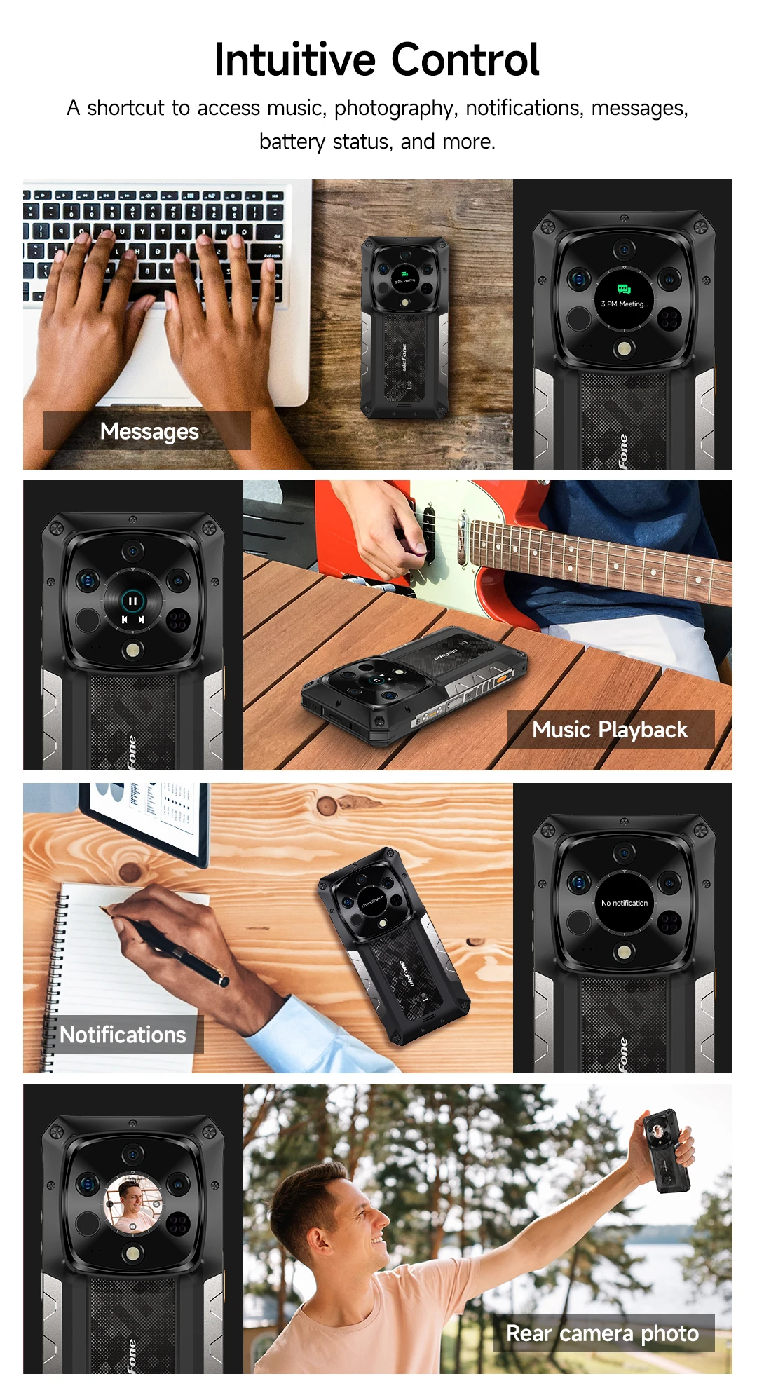 Ulefone Armor 28 Ultra T 5G AI Rugged Smartphone Android 1TB ROM+32GB RAM AMOLED 6.67" Dimensity 9300+