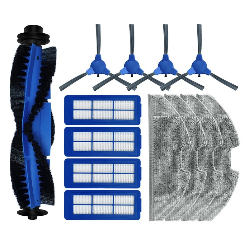 قطع غيار المكنسة الكهربائية للروبوفاك ، فلتر Hepa ، قماش الممسحة ، فرشاة جانبية رئيسية ، تناسب Eufy Robovac ، G10 ، G20 ، G30
