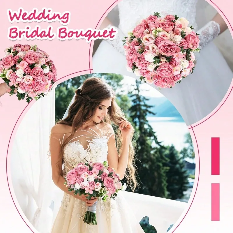 32cm İpek Yapay Gül Buketi Çiç - Dried Flower Bulk incelemesi ve fiyatı