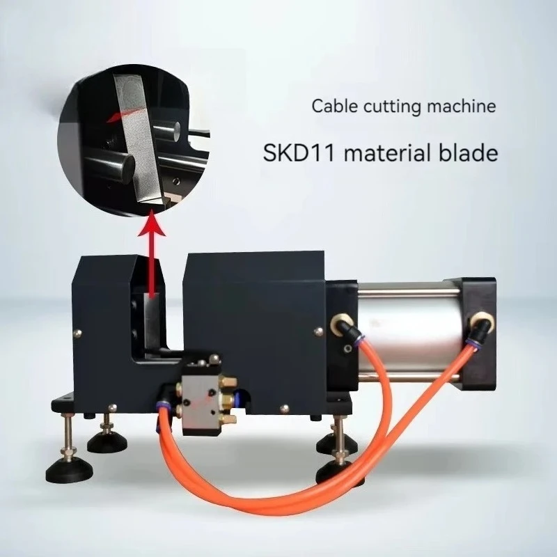 Compact Pneumatic Cable Cutter, Heavy‑duty Cutting Guillotine for Large‑square Thick Cable & Wire Harness