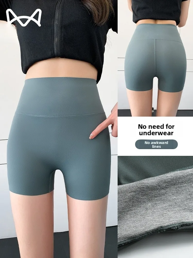 

High-Waist Two-In-One Yoga Pants Women's apewear orts Sl Comfortable Abdomen Control Butt Lifting Fitn Trousers