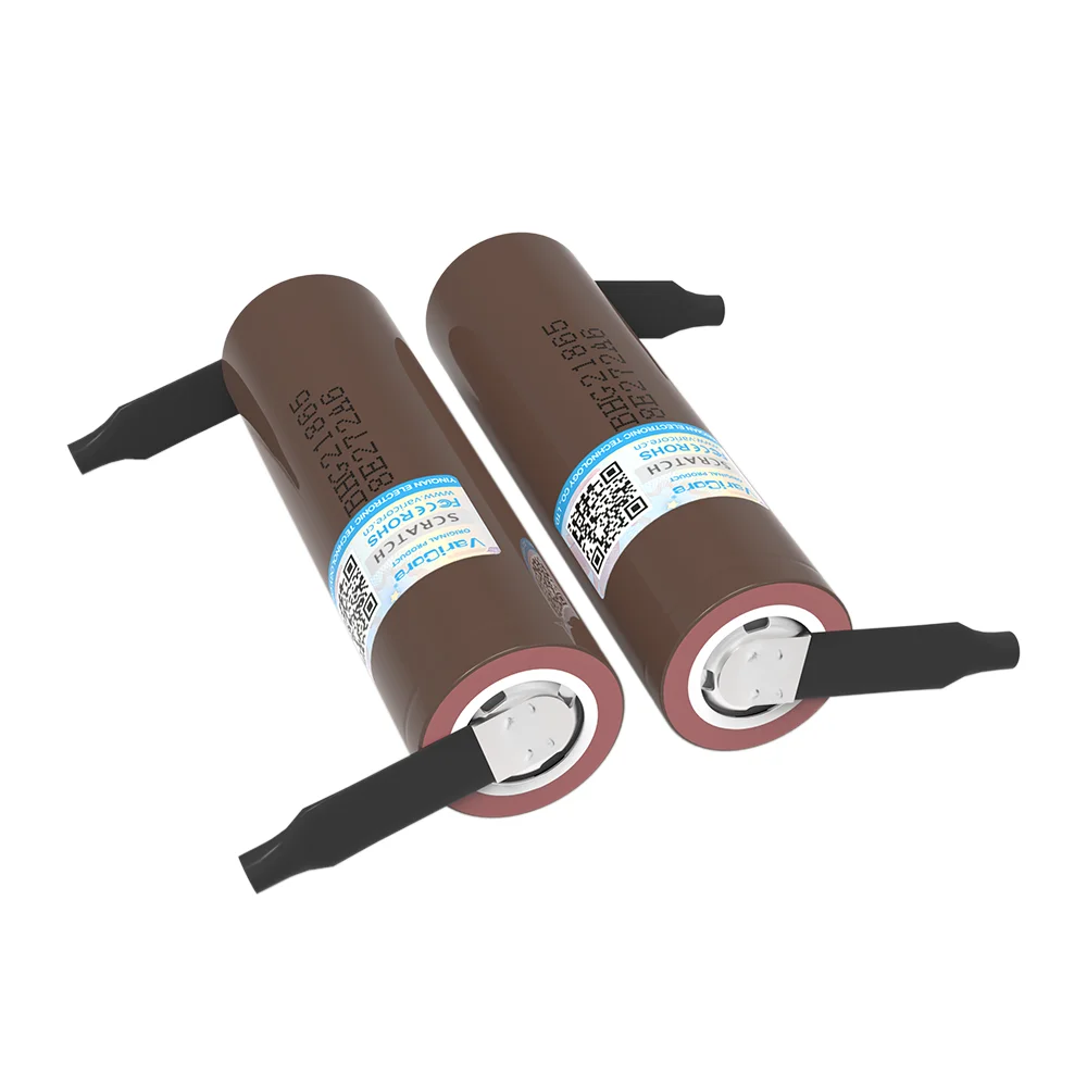 VariCore Original New HG2 18650 3000mAh Rechargeable Battery 3.7V/3.6V Discharge 20A Dedicated Batteries + DIY Nickel Sheet