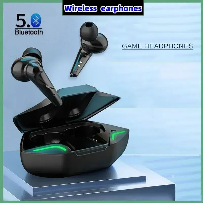 Original X15pro TWS Wireless Headphones Game Bluetooth Headphones with Microphone Noise Reduction High Fidelity Bass Earphones