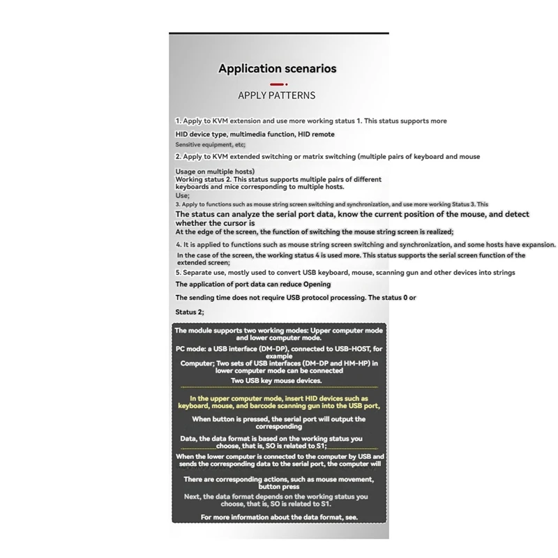 Clavier et souris Tech HID vers port série, numérisation de clavier virtuel vers port série USB, 12Mbps, Ch9350