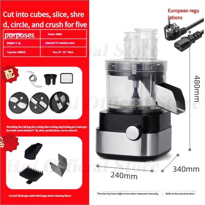 

HomeWise EV19 Multi-functional Fruit and Vegetable Dicing Machine Vegetable Cutter Slicer Dicer Shredder Slicer Activity link