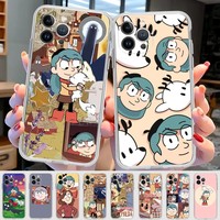 Cartoon H-Hilda Phone Case for iPhone 15 8 7 6 6S Plus X SE 2020 XR XS 14 11 12 13 Mini Pro Max Mobile Case