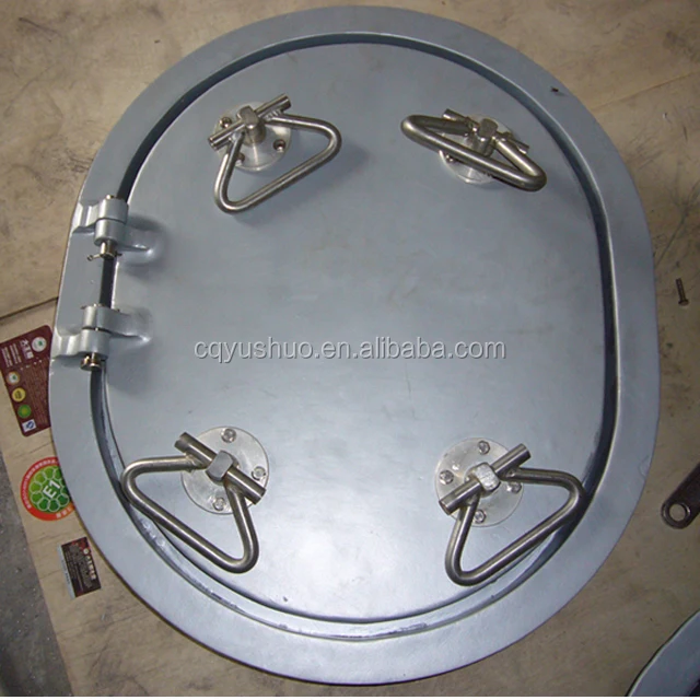 marine ship boat aluminum sunk type watertight hatch cover