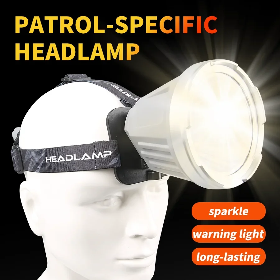 High Power COB Headlamp,Type-C Rechargeable, 45° Adjustable Headlight, 1000LM Waterproof Head Flashlight for Fishing Night Work