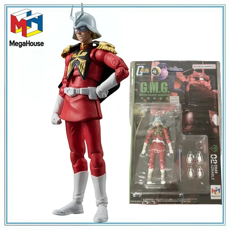 

MEGAHOUSE in Stock Kidou Senshi Gundam - Char Aznable - G.M.G. Principality of Zeon Collection Series Model Cartoon Character