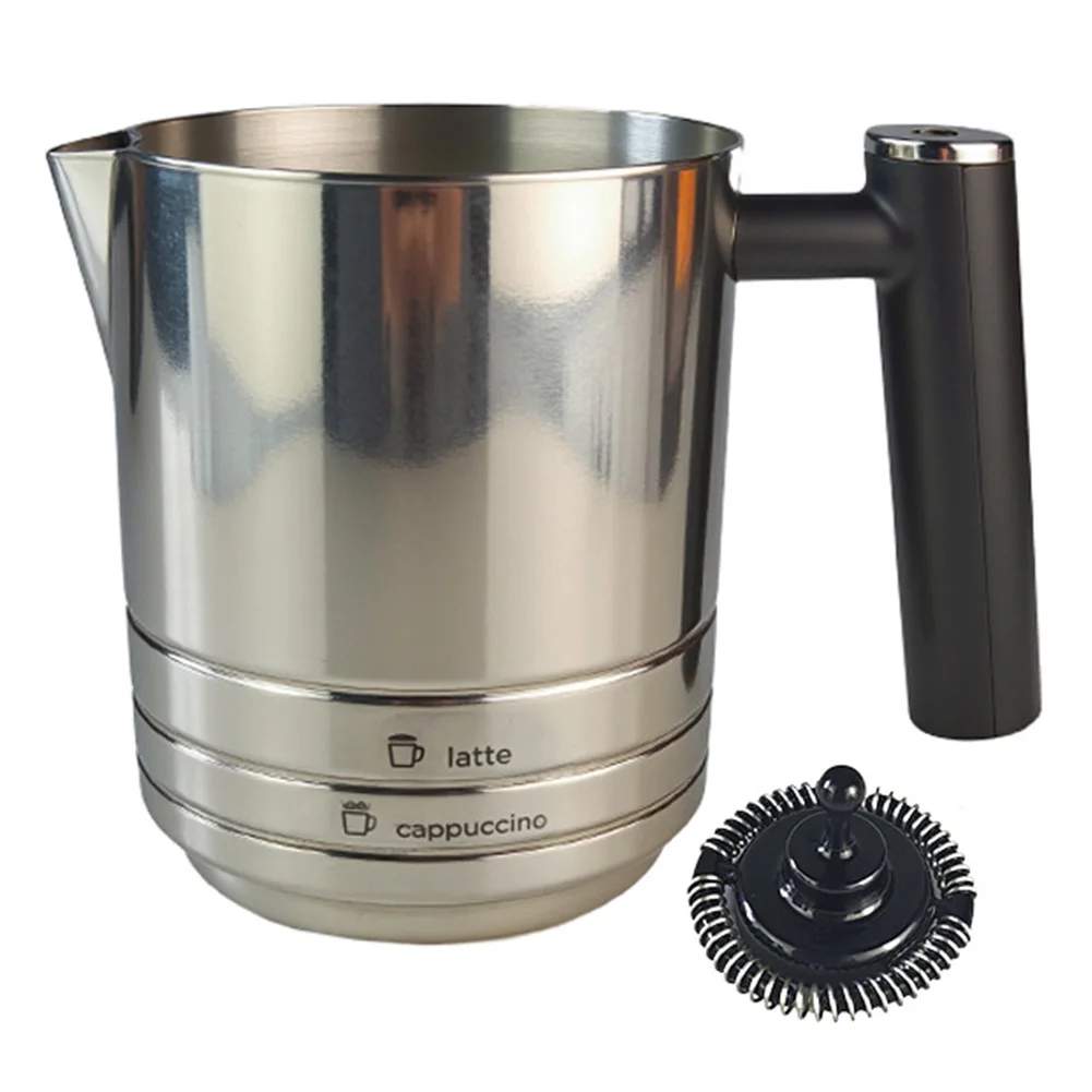 

1PC Coffee Milk Foam Cup With Stirring Head 175*126*109mm For ES701 Coffee Machines, Milk Foam Cup Coffeeware Accessories