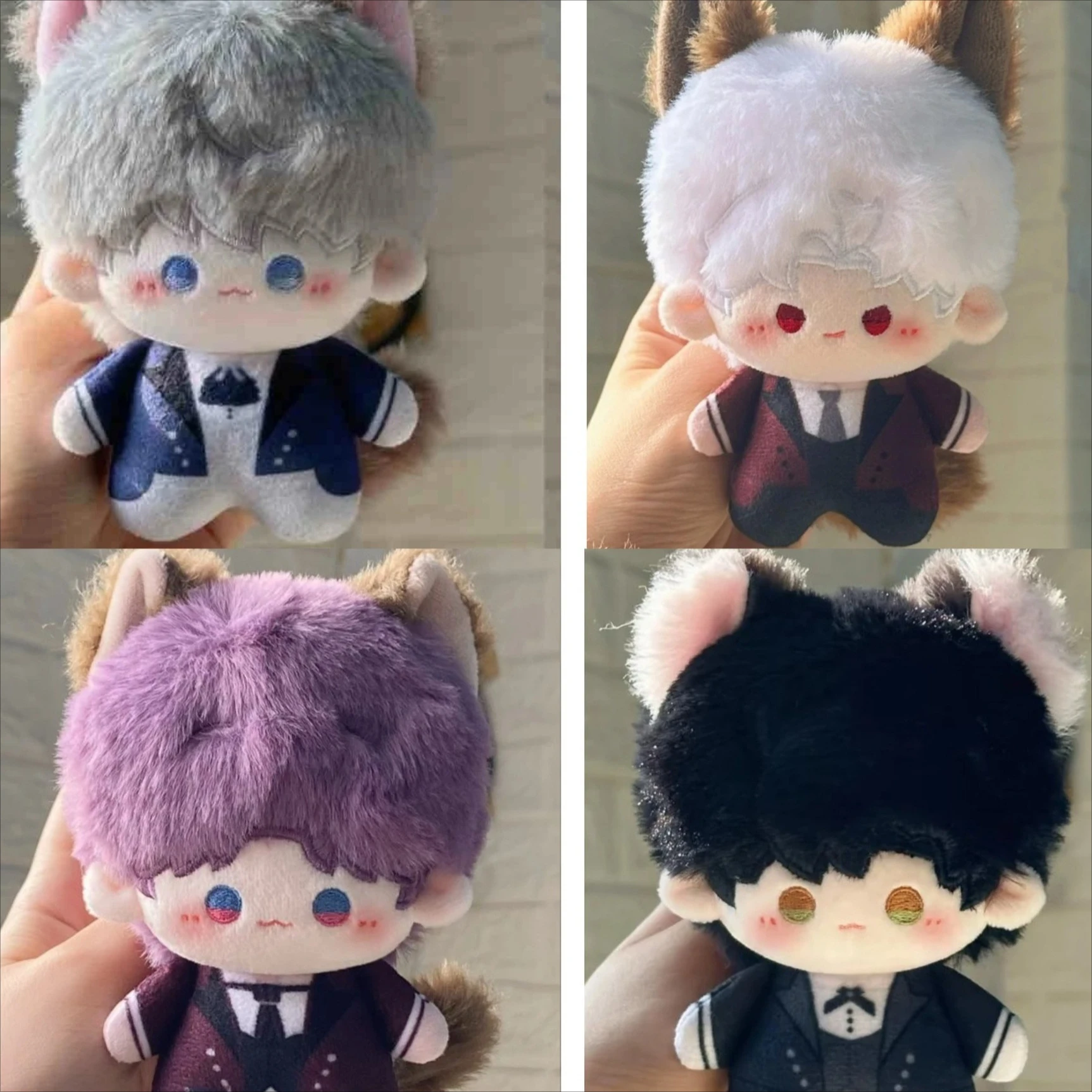 Love and Deep Space Kawaii 10cm Cotton Doll Qi Yu Periphery Qin Che Shen Xinghui Li Shen Doll Children'S Toys Girlfriend Gifts