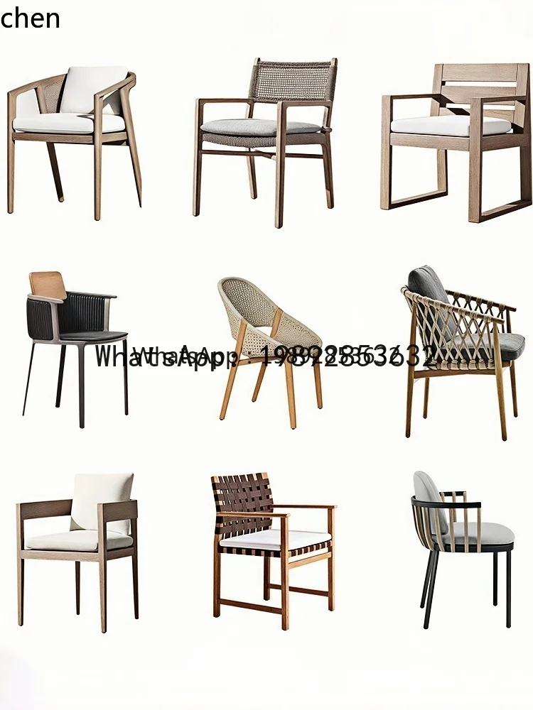 

YFY outdoor tables and chairs courtyard garden villa balcony leisure area layout outdoor terrace aluminum alloy Chair