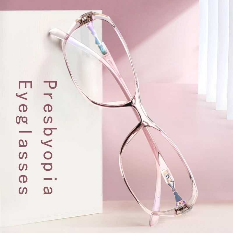 

Ultra-light Reading Glasses for Women,Blue Light Blocking,Anti Fatigue Presbyopic glasses,Lightweight TR90 Frame