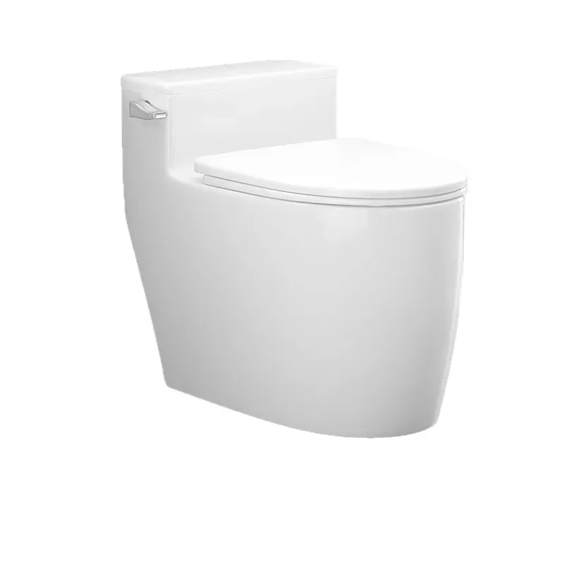 Side Press Toilet Large Impulse Household Large Pipe Water Saving Siphon Splash Proof Antifreeze Crack Proof Small Apartment