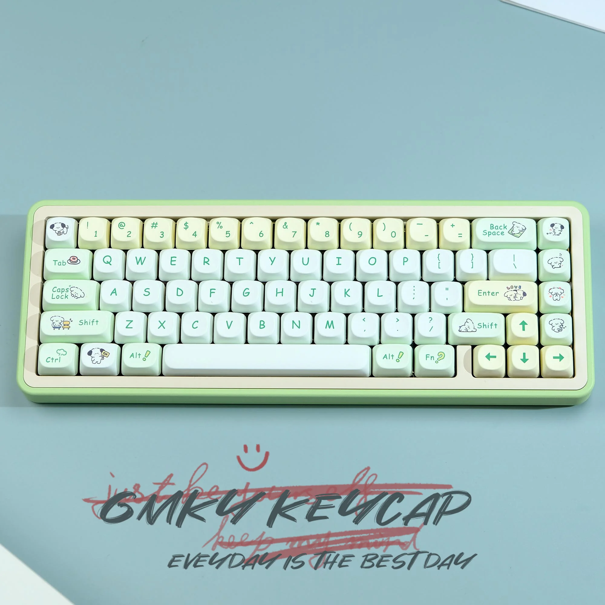 

GMKY Keycaps PBT Dye-Sublimated FOA Profile For Filco/DUCK/Ikbc MX Switch Mechanical Keyboard