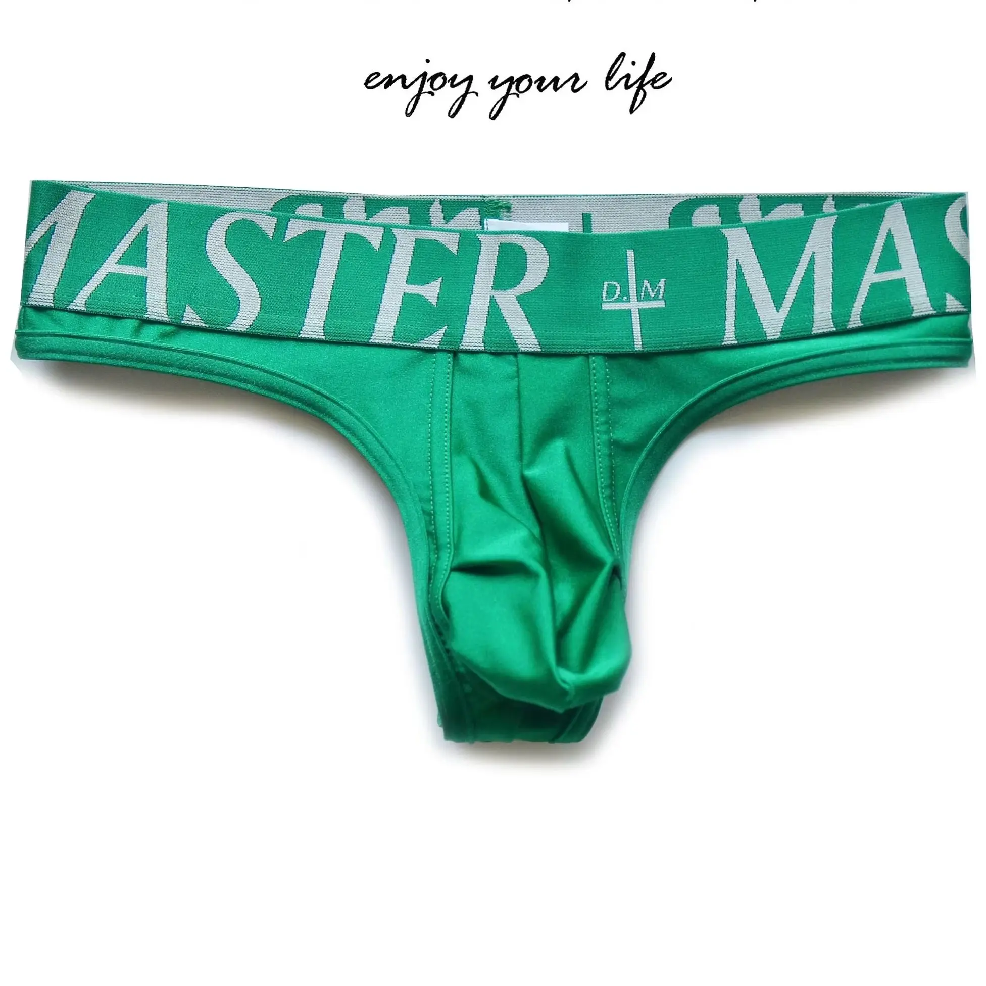 men Blue Green underwear thongs personality