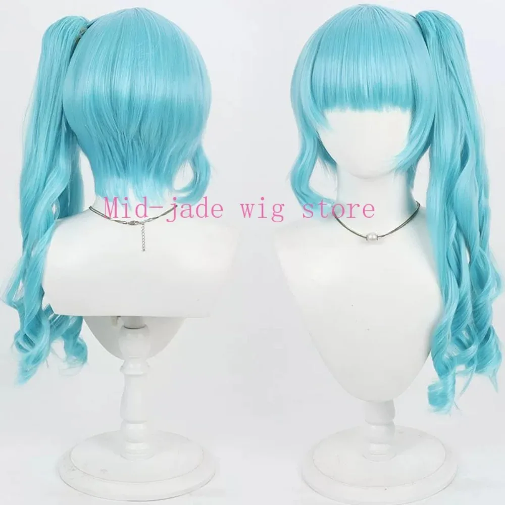 Dancer Girl Cosplay Wig Realistic Scalp Detached Ponytail for Christmas Holiday Stage Show Costume Party and Photography