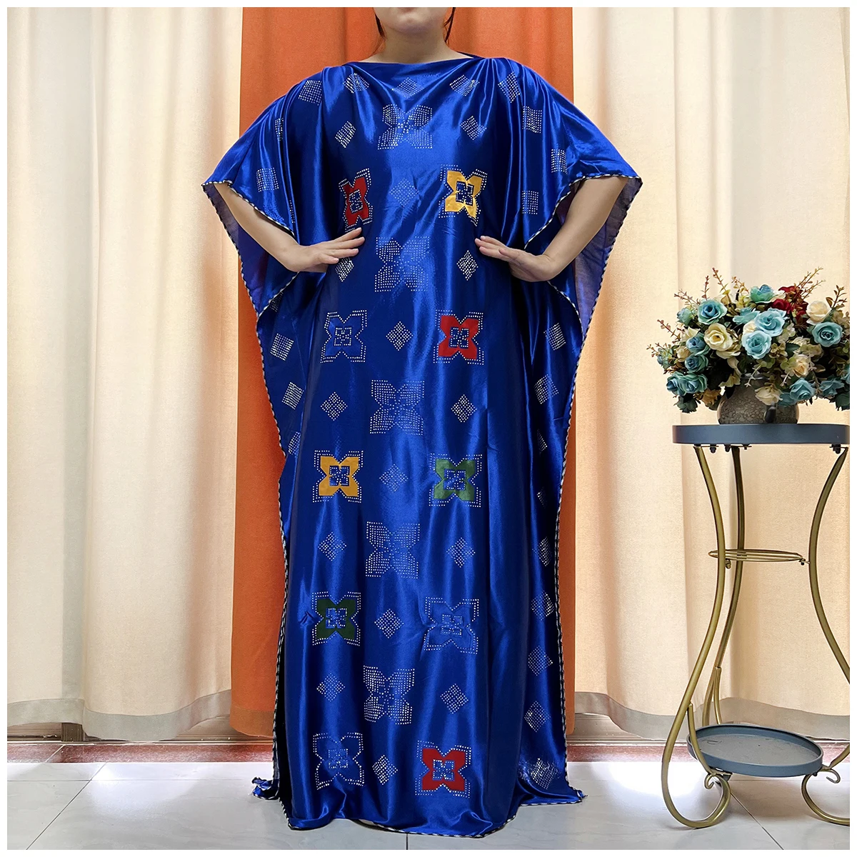 Abaya africana com lenço para mulher, kaftan, roupas islâmicas, vestido muçulmano, Mubarak embutidos, Dubai, luxo