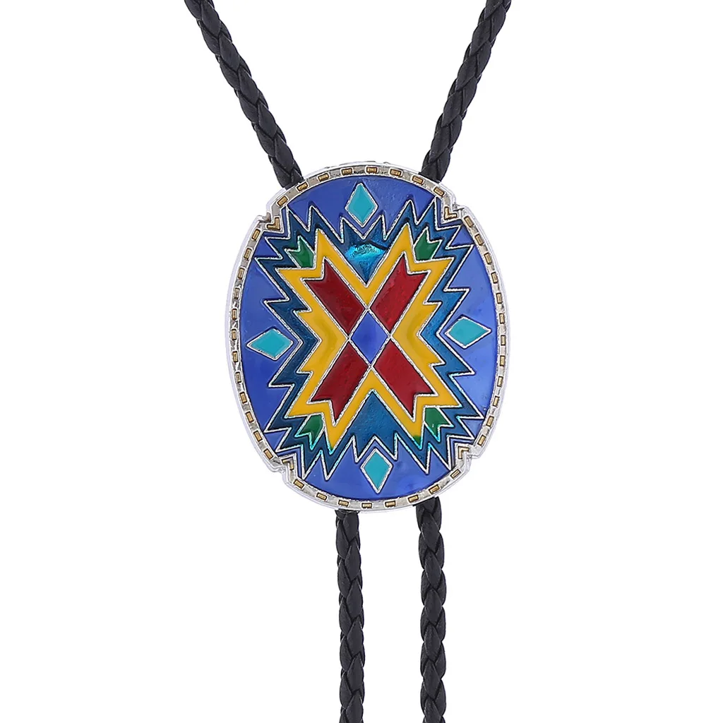 Totem bolo krawatte Kragen Seil Hemd zubehör Amerikanische Western bolo tie