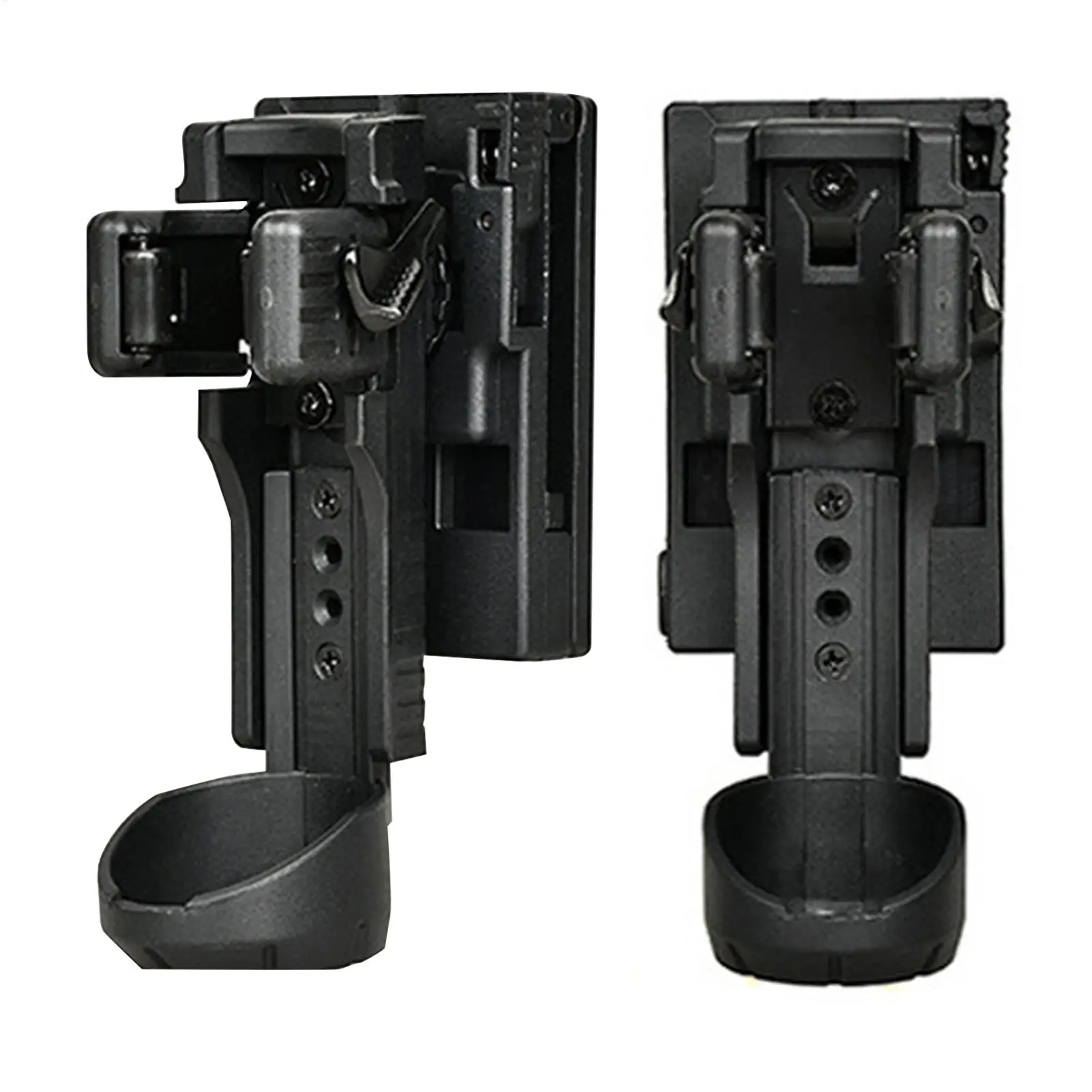 Flashlight Holster With Lever Side Lock System Set General Torch Set 360 Rotating Plastic Torch Set Set Quick Unplug