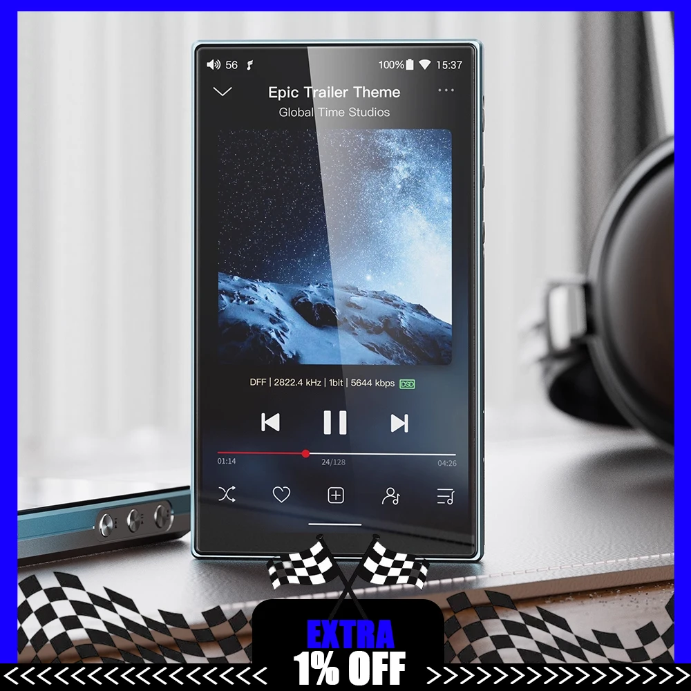 

Портативный плеер Fiio Jm21, Snapdragon 680, HD усилитель без потерь Dual-Cs43198, двойной-700 МВт, поддержка упора, Spdif, индивидуальный