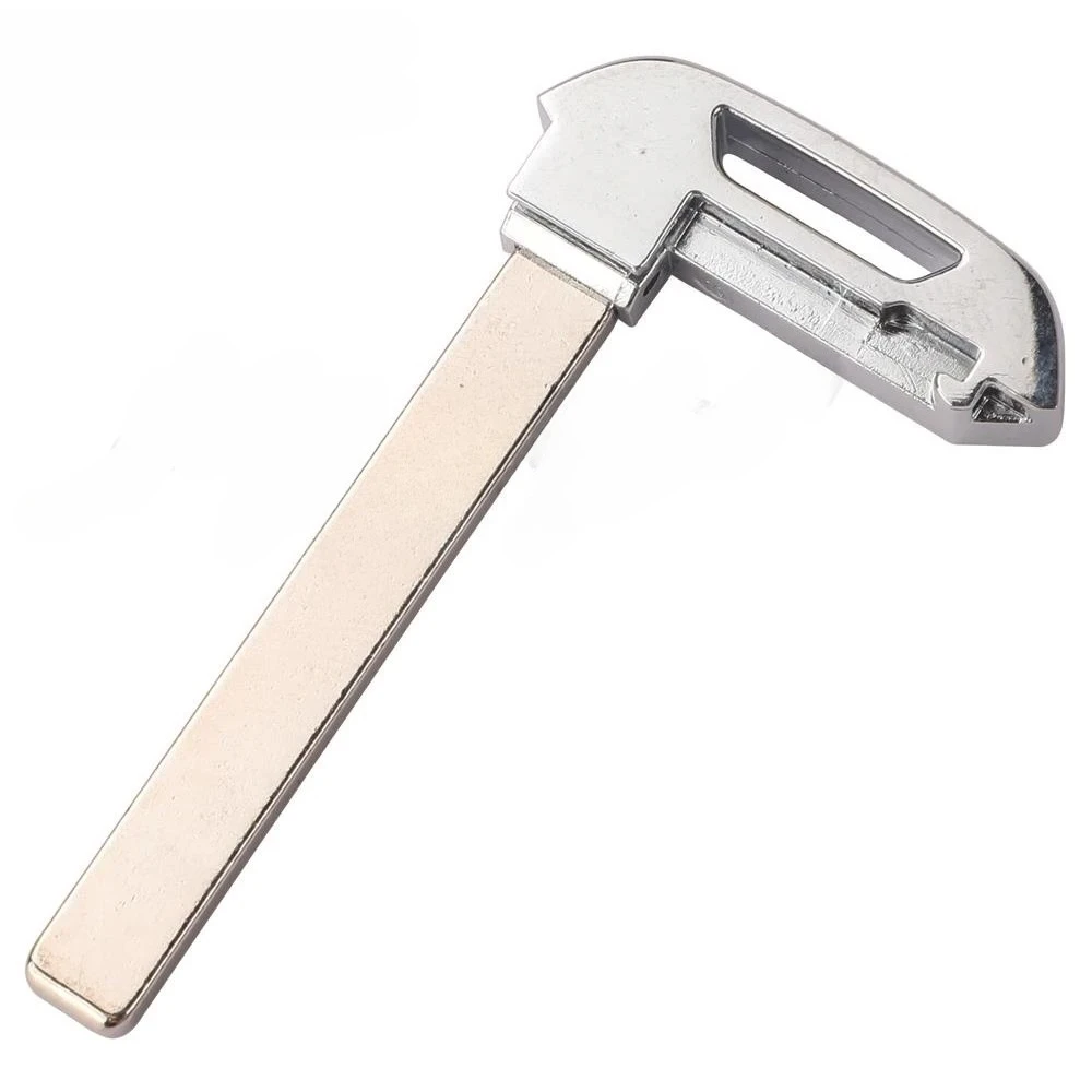 10X Insert Emergency Car Key Blade Uncut Blank For Chevrolet Tahoe Suburban Silverado Gmc Yukon Sierra Acadia Smart Remote Card