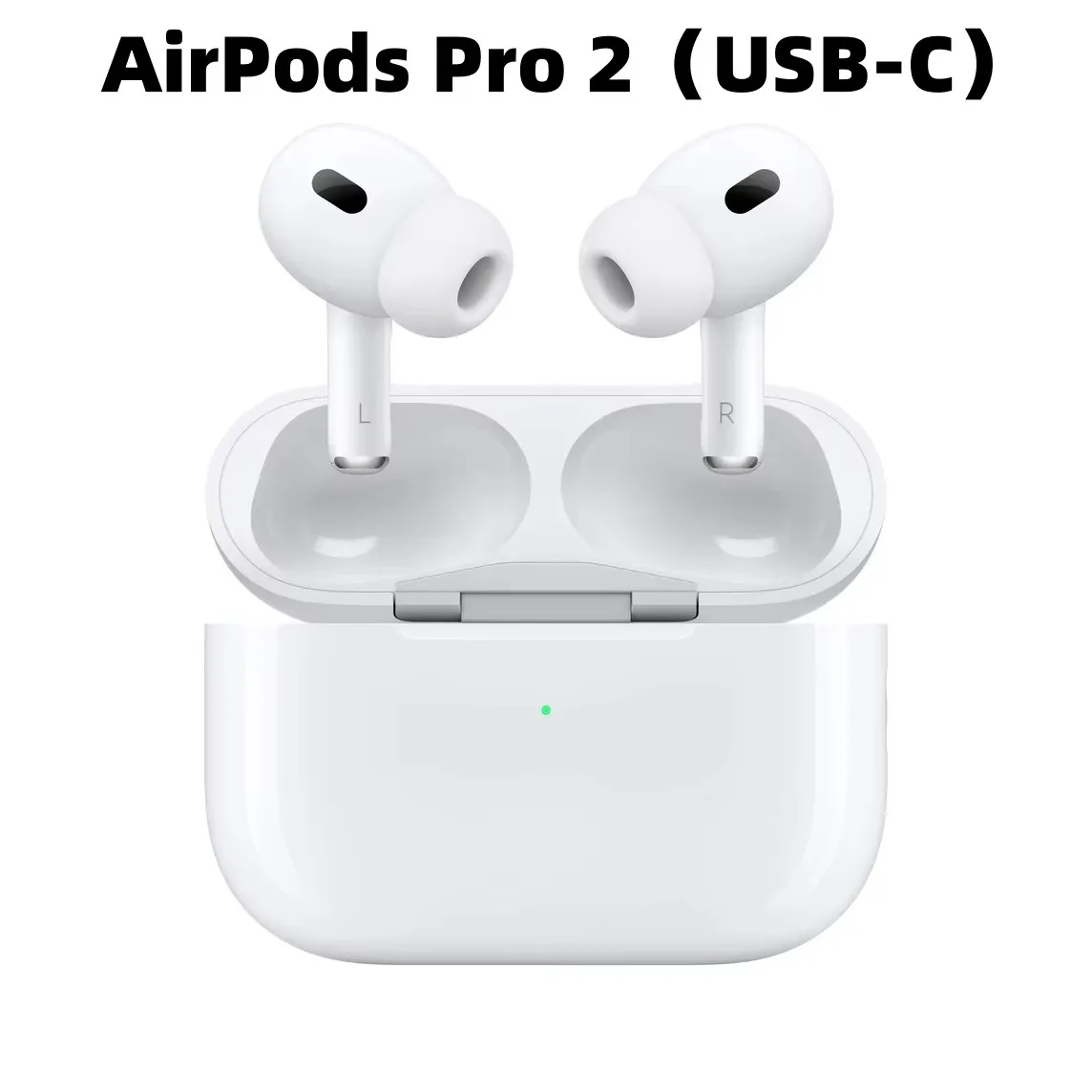 Apple AirPods Pro 2 Wireless Bluetooth Earbuds Active Noise Cancellation Transparency Spatial Audio USB-C MagSafe Charging Case