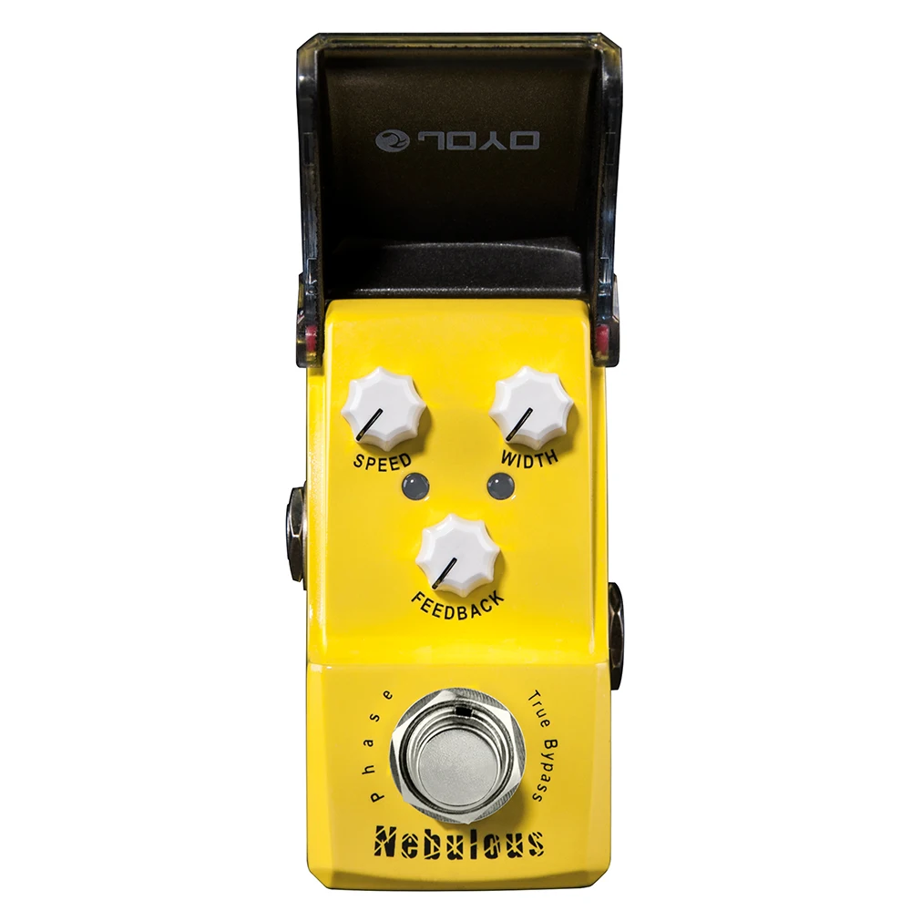 JOYO JF-328 NEBULOUS Phaser Pedal Classic Analog 4 Stage Phaser Effect Pedal Splits Guitar Signal into 2 Path