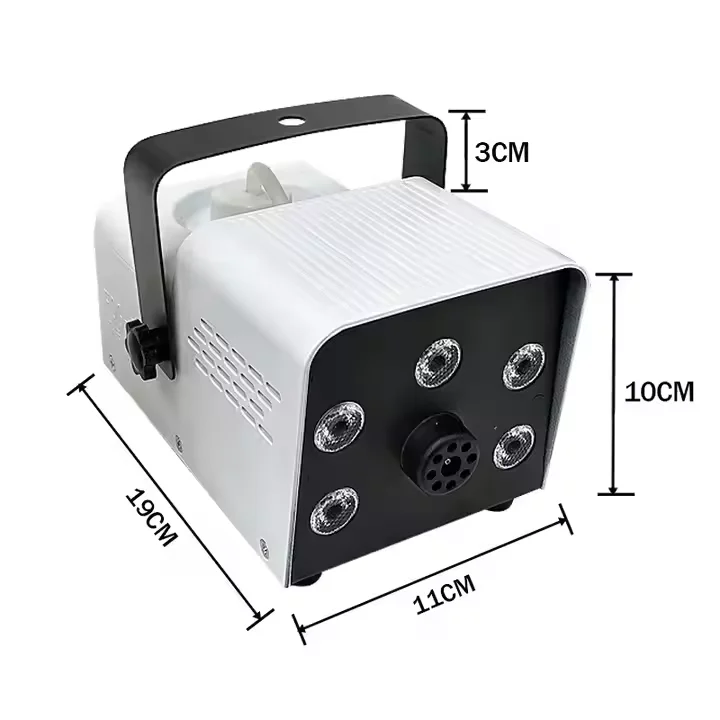 LightEmitting Diode Light 550W Mini Smoke Machine Wedding Party Stage DJ Disco Remote Control Smoke Machine Dry Ice Product Type