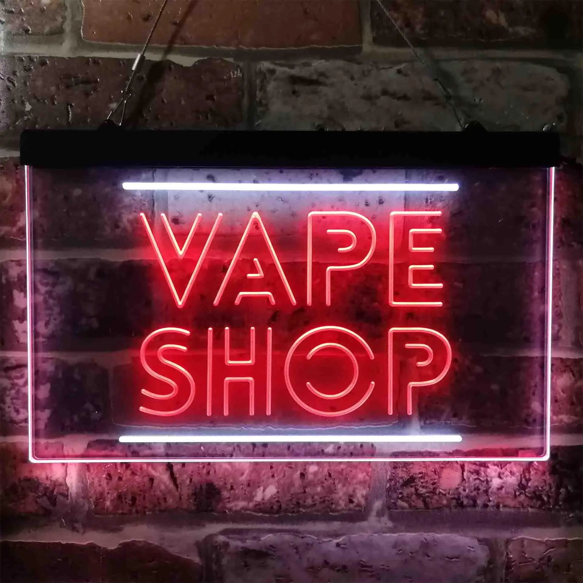VAPE SHOP Dual Color Led Neon Sign st6-i3882 view 2