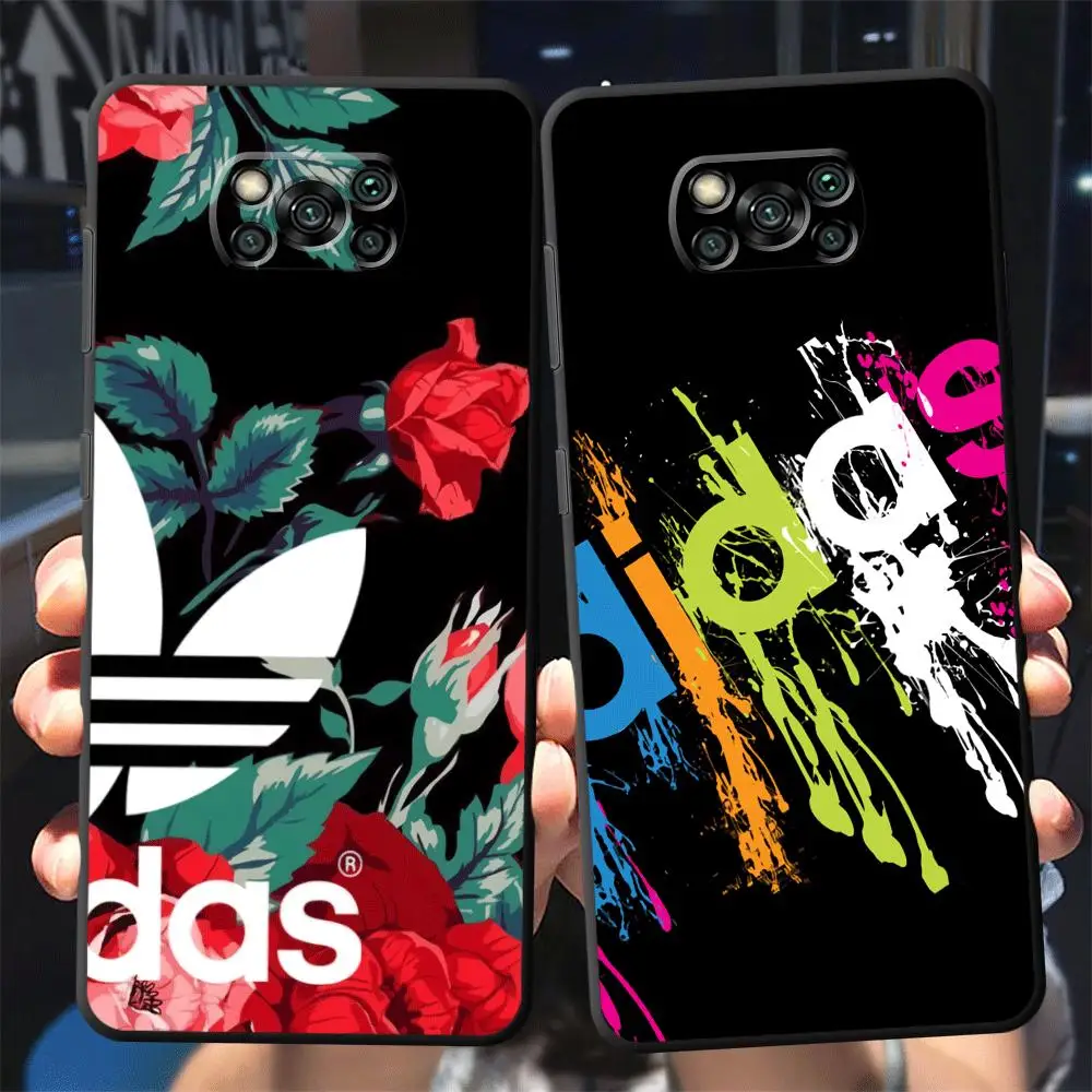 Trendy Sports Brands Art Phone Case for Xiaomi Poco X4 GT M5 C40 X3 X4Pro 5G X3 NFC X3 Pro F3 M5s X5Pro 5G Matte Armor Cover