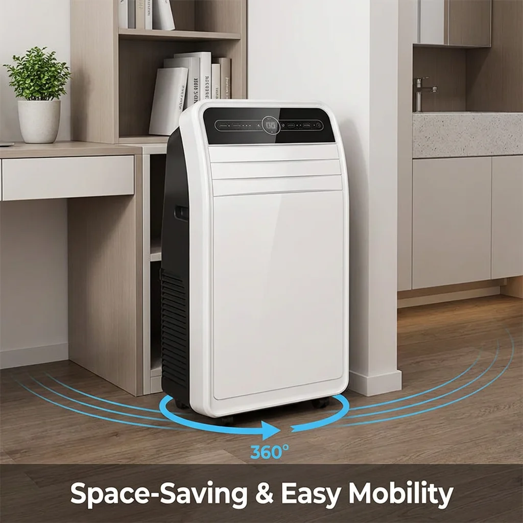 Wholesale 7000 BTU Portable Air Conditioner WiFi Smart Mobile AC Unit R290 Eco Cooling System for Small Room Office Use