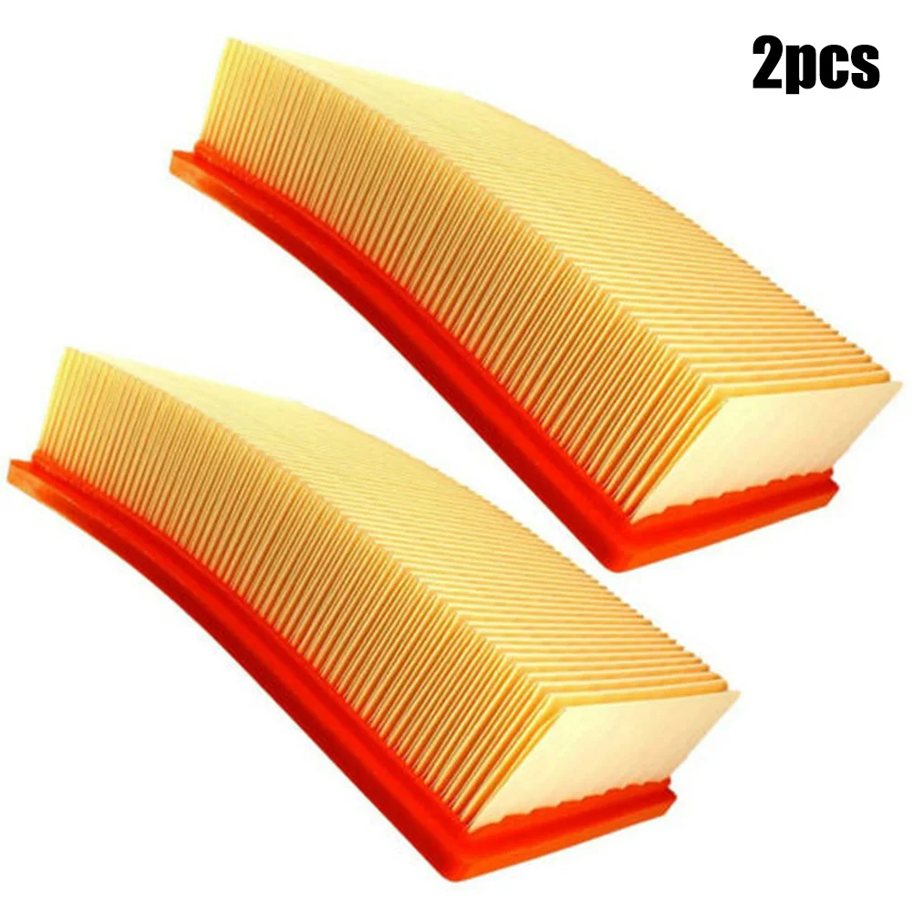 2PCS Flat Pleated Filters For Bosch GAS 35 L AFC GAS 35 L SFC+ GAS 35 M AFC Vacuum Cleaner Protect The Vacuum Cleaner Motor