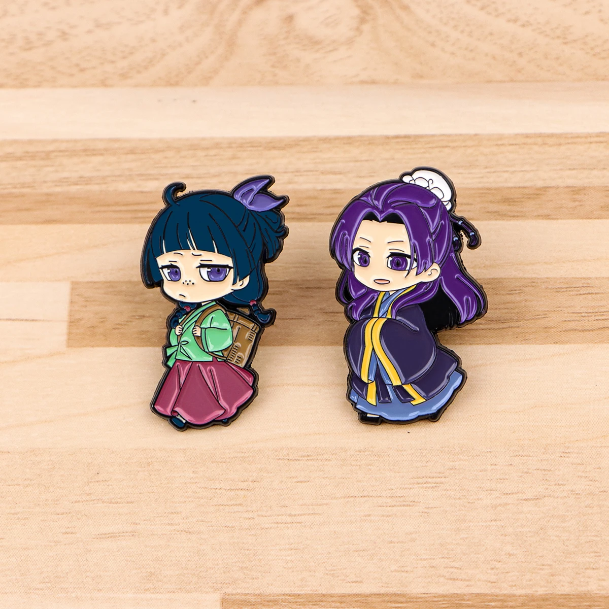 Эмалированная булавка для девочек с героями мультфильмов, манга, аниме, значки на рюкзаке, женские броши, шляпа, булавки для лацканов, аксессуары для косплея, игрушки, подарки