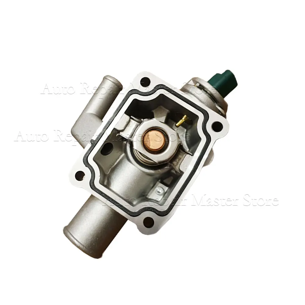 Aluminum Engine Coolant Thermostat with Housing 1336.Z0,1336Z0 For Peugeot Partner 206/207/301/307/308/1007 For Citroen C2 C3 C4