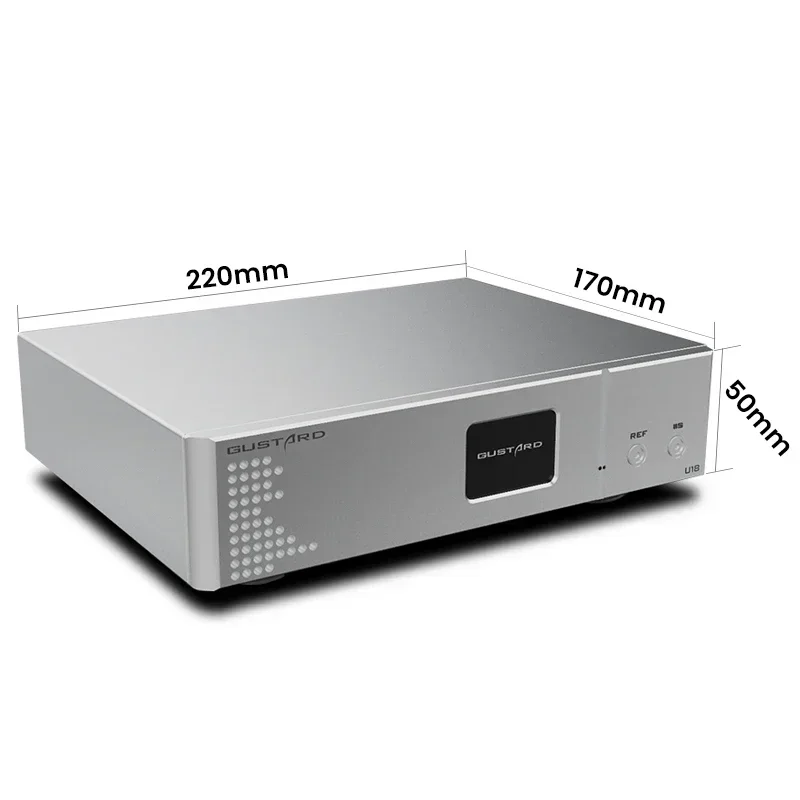 Interface Gustard U18 nouvelle génération d'interface audio USB haute performance K2 XU216 DSD512 PCM768kHz